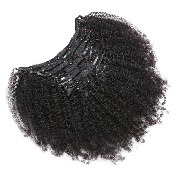 Kinky curly (Tissage à clips)