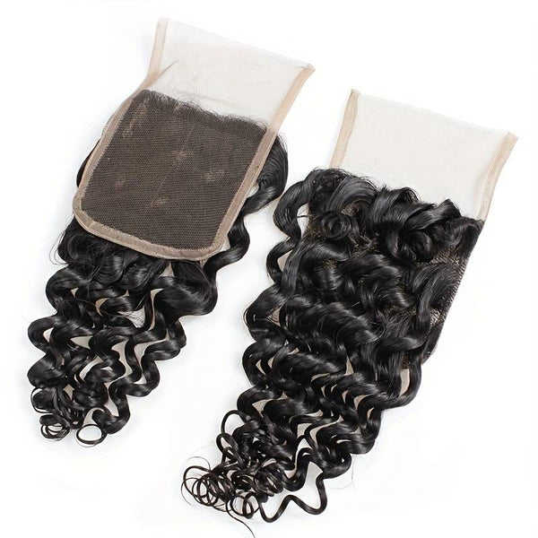 closure frontale loose wave marque cluster crown