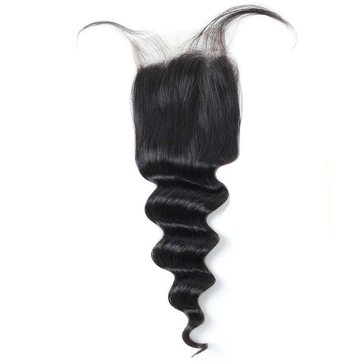 closure frontale loose wave marque cluster crown