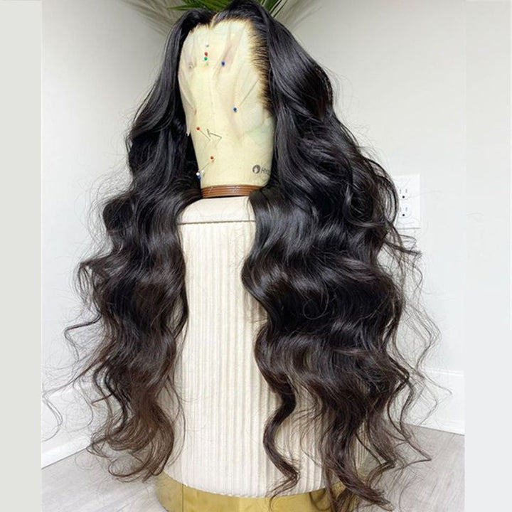 perruque lace wig body wave bohemian marque cluster crown