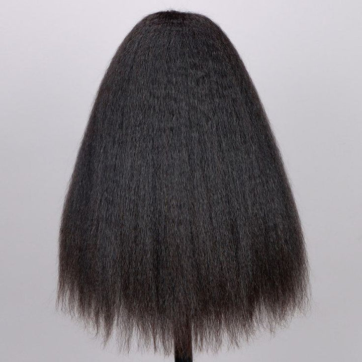 perruque lace wig kinky straight marque cluster crown