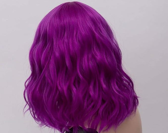 perruque lace wig mauve Purple rain marque cluster crown
