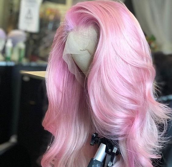 perruque lace wig rose Blush marque cluster crown