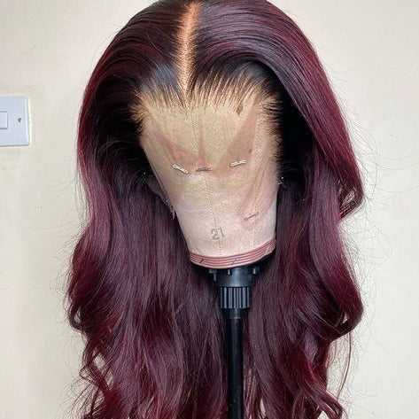 perruque lace wig rouge 911 marque cluster crown