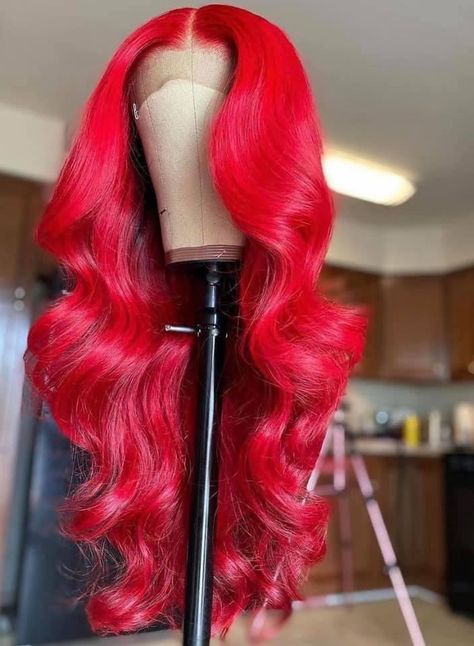 perruque lace wig rouge 911 marque cluster crown
