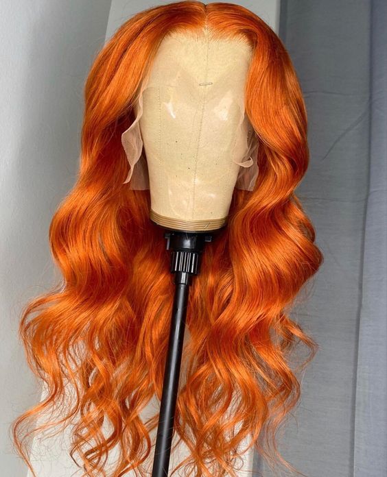 perruque lace wig roux Incandescente marque cluster crown