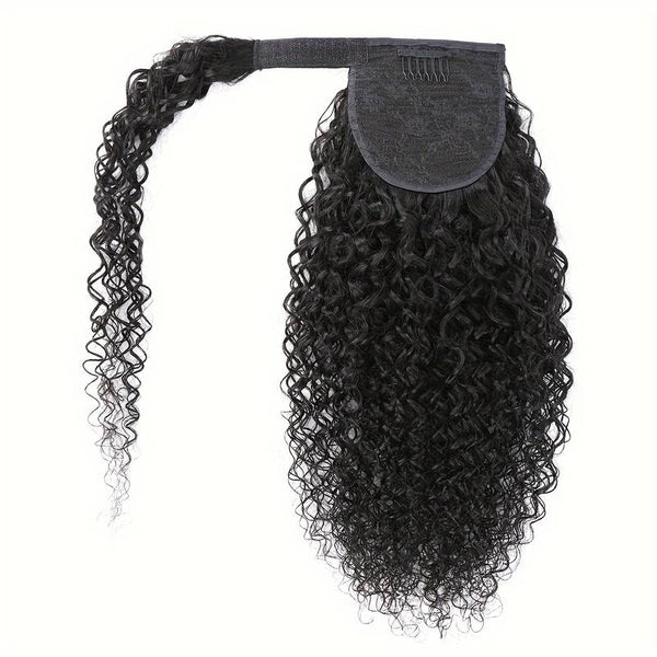 ponytail queue de cheval curly wave marque cluster crown