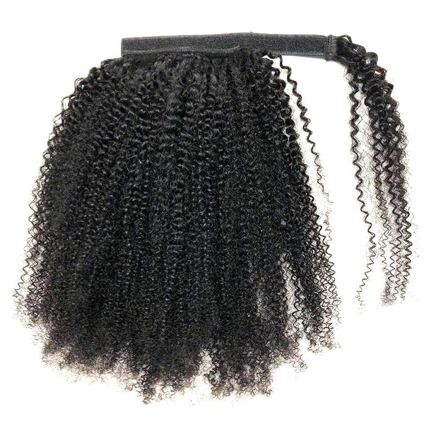 ponytail queue de cheval kinky curly marque cluster crown
