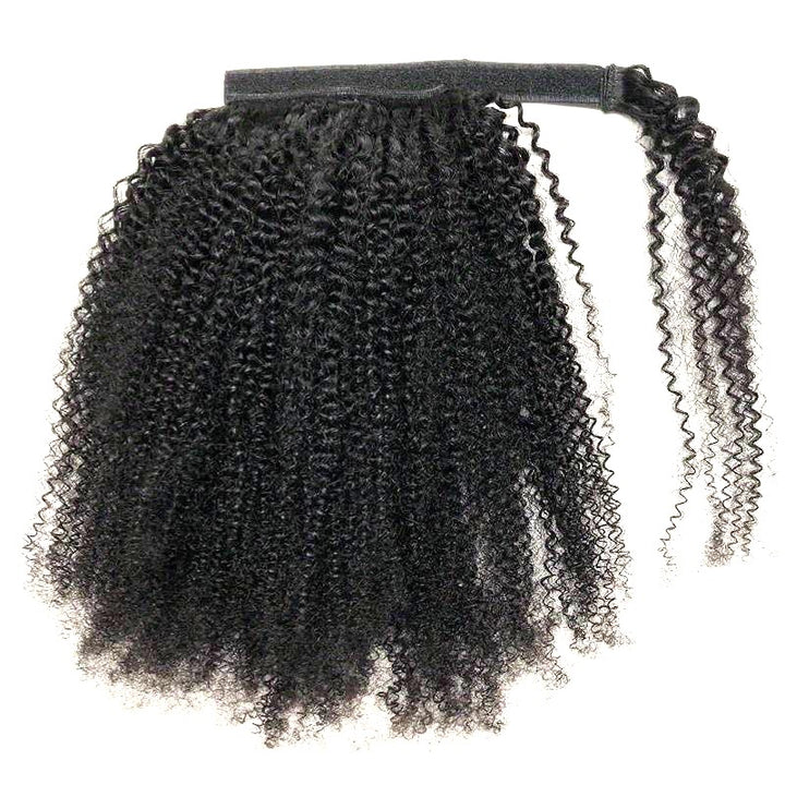 ponytail queue de cheval kinky curly marque cluster crown