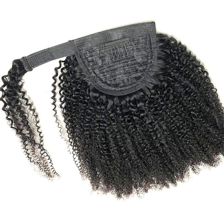 ponytail queue de cheval kinky curly marque cluster crown