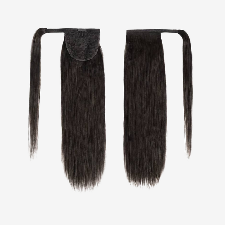 ponytail queue de cheval straight marque cluster crown