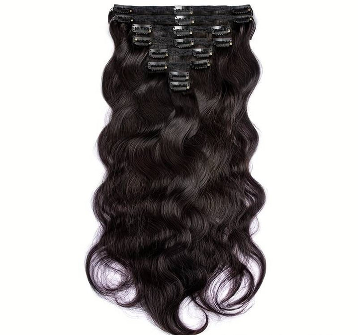 tissage à clips body wave marque cluster crown