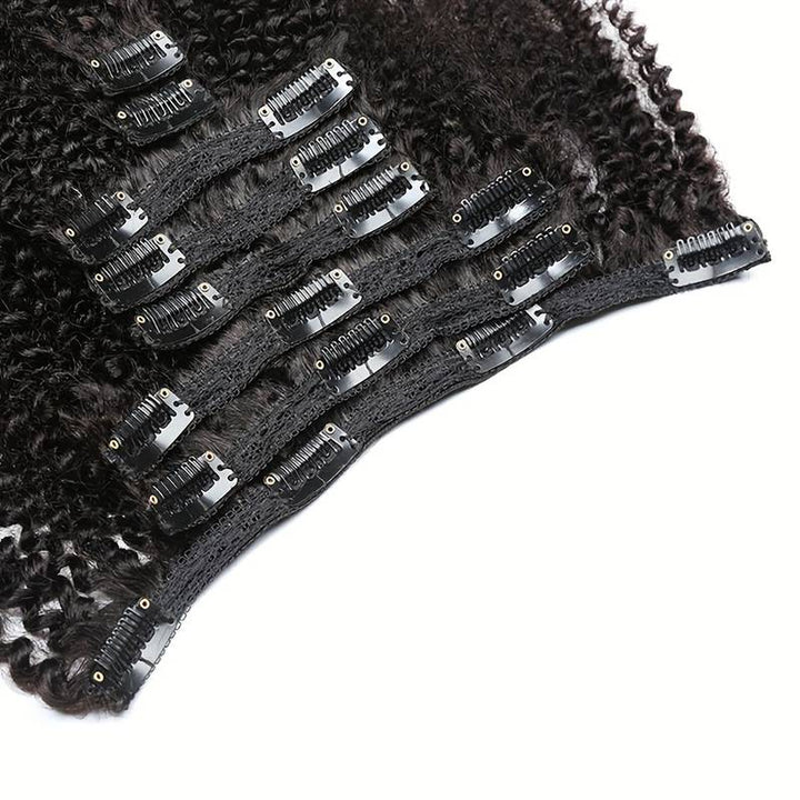 tissage à clips curly wave marque cluster crown